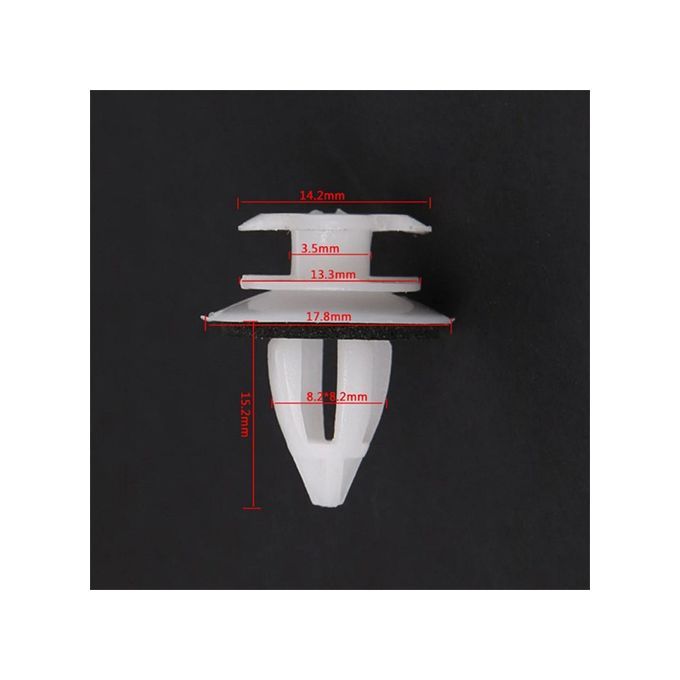 100PCS Car Buckle Plus Sound Insulation Cotton Fixed Door Buckle Interior Panel Decoration Clip