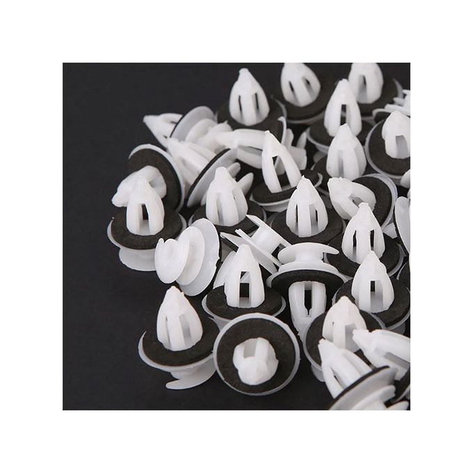 100PCS Car Buckle Plus Sound Insulation Cotton Fixed Door Buckle Interior Panel Decoration Clip