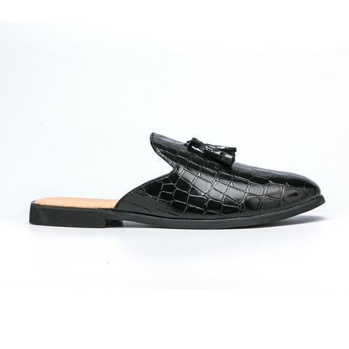 Alencia Half Shoes Mules - Black