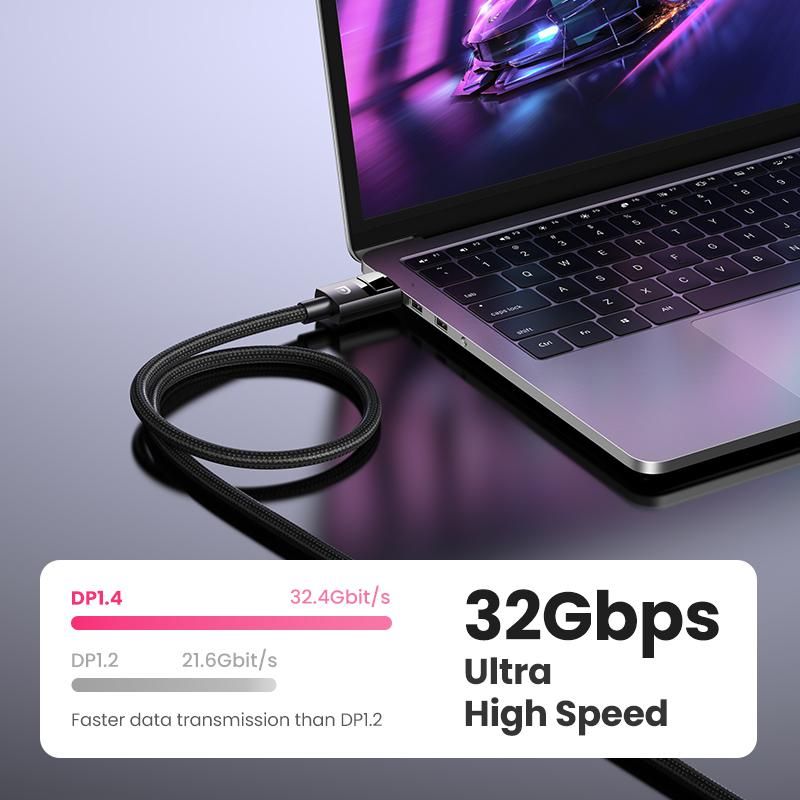 VESA Certified 8K DisplayPort Cable DP1.4 DP to DP Cable 5M