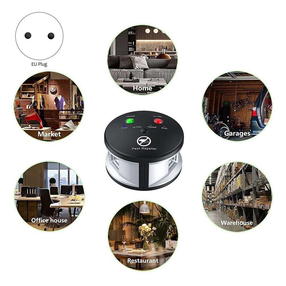 Squirrel Rodent Repellent Ultrasonic Pressure Wave