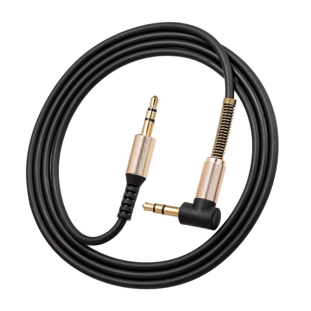 3.5mm Audio Cable Jack Male To Male 90 Degree Right Angle