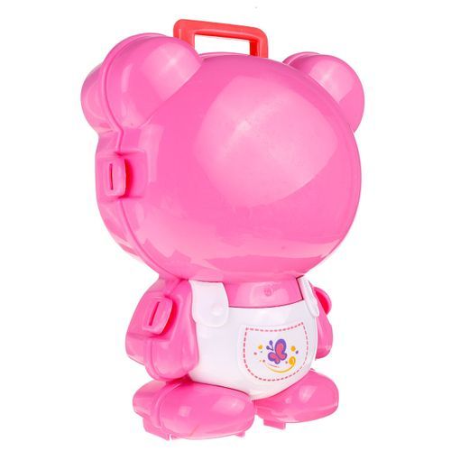 Kids Pretending Doctor's Playing Set Case Education Kit Boys Girls Toy Pink Kitty