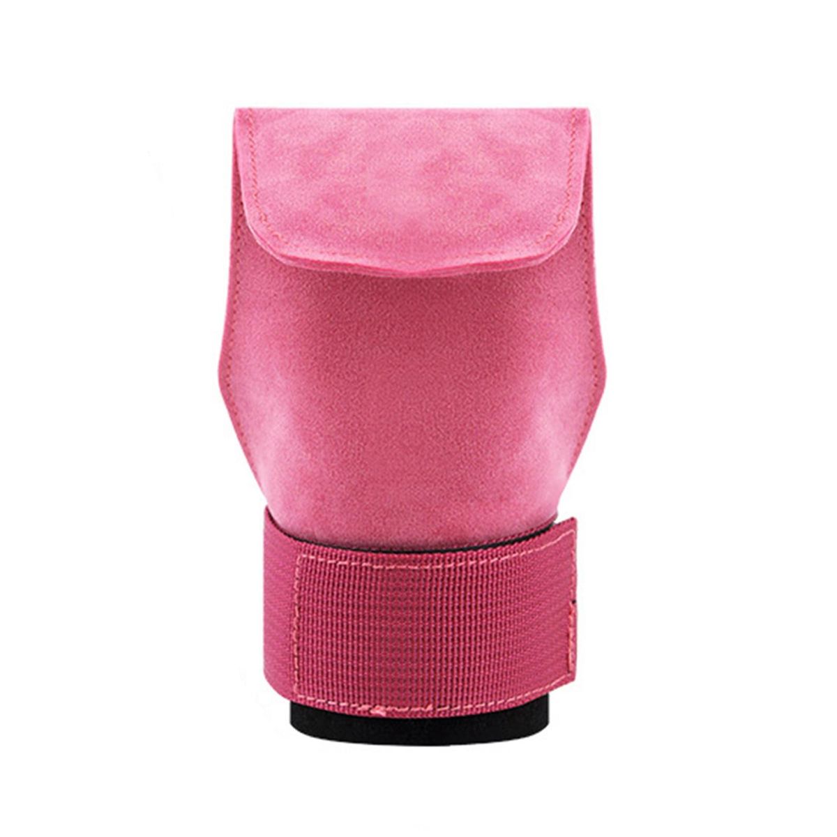 1 Pc Palm Grip Pad Horizontal Bar Push-up Rose Red