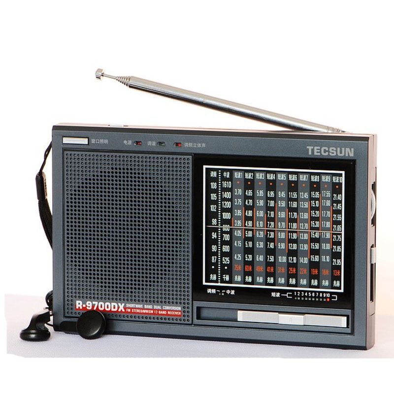 R-9700DX  Guarantee SW/MW High Sensitivity World Band Radio Receiver With Speaker