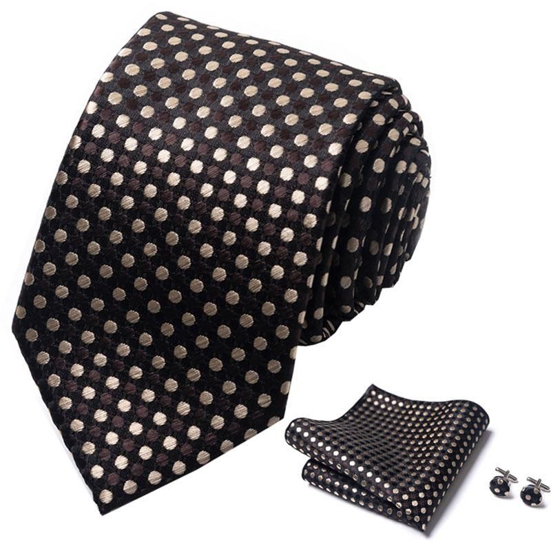 Men'S Business Tie Gift Box Striped Tie Set S213