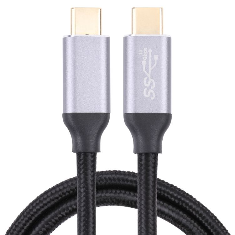 Dual Type-C Thunderbolt 3 Data Cable, Cable Length:1m