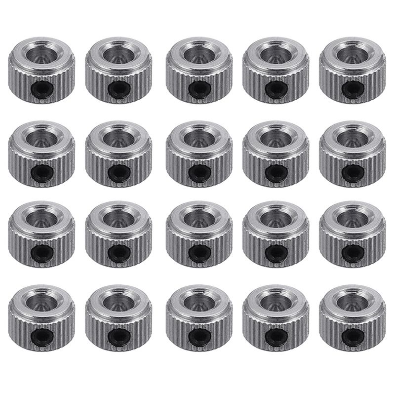 20Pcs URUAV 1.6/2.1/2.6/3.1/4.1mm Landing Gear Stopper Set Wheel Collar For RC Helicopter Airplane Newest 2019
