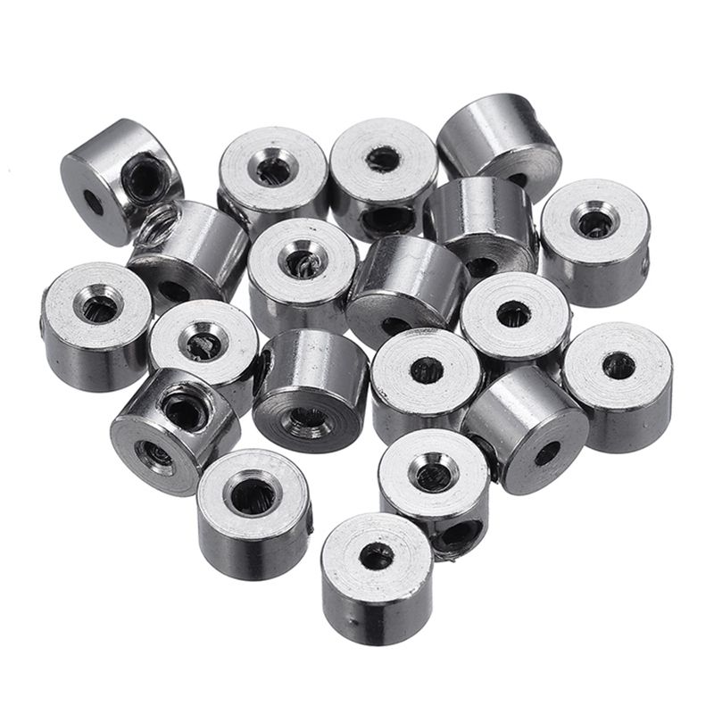 20Pcs URUAV 1.6/2.1/2.6/3.1/4.1mm Landing Gear Stopper Set Wheel Collar For RC Helicopter Airplane Newest 2019