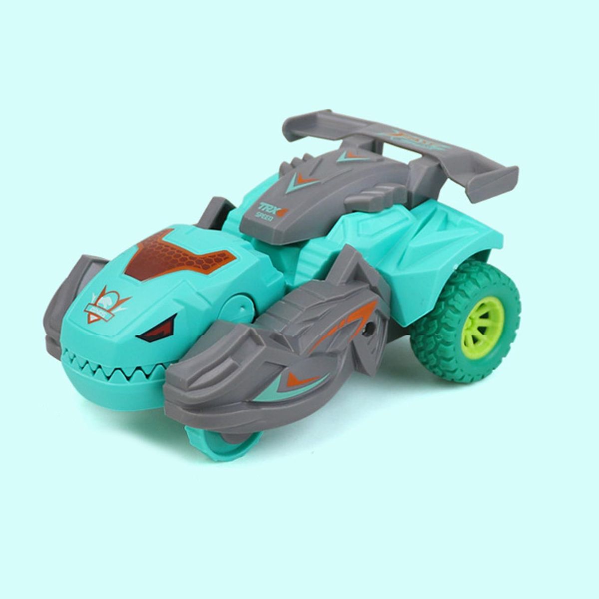 Baby Car Toy Cartoon Dinosaur Toy Green