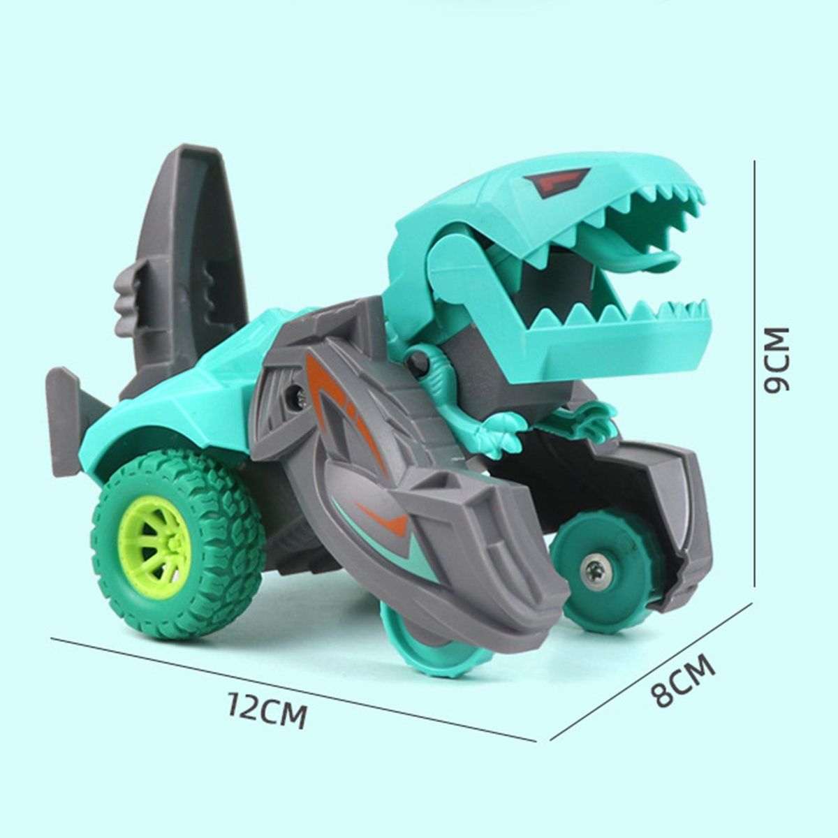 Baby Car Toy Cartoon Dinosaur Toy Green