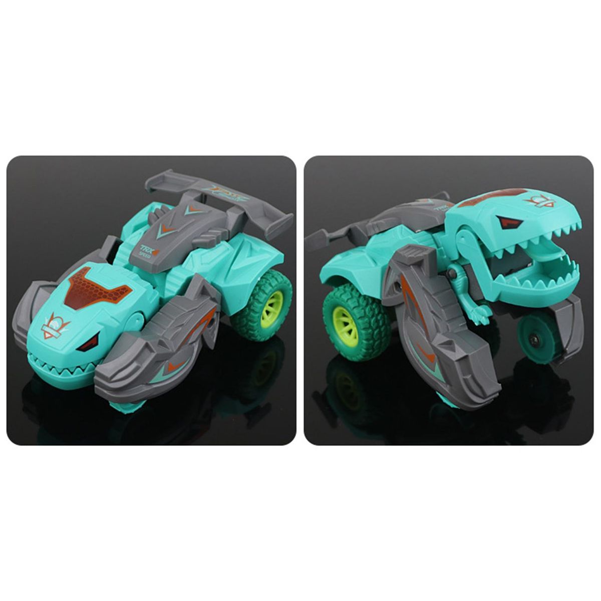 Baby Car Toy Cartoon Dinosaur Toy Green