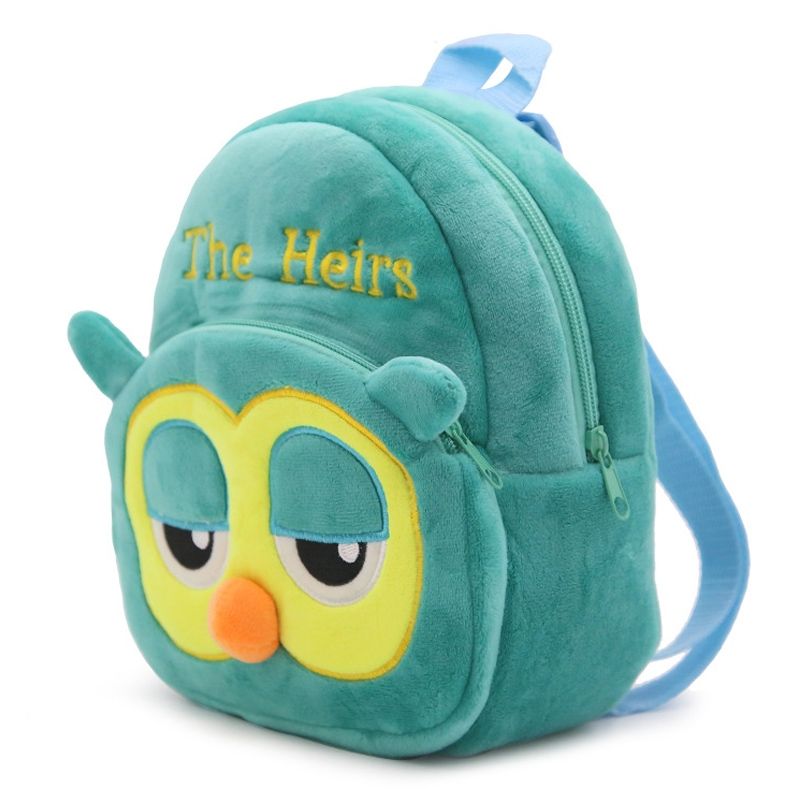 Children Cartoon Velvet School Bag