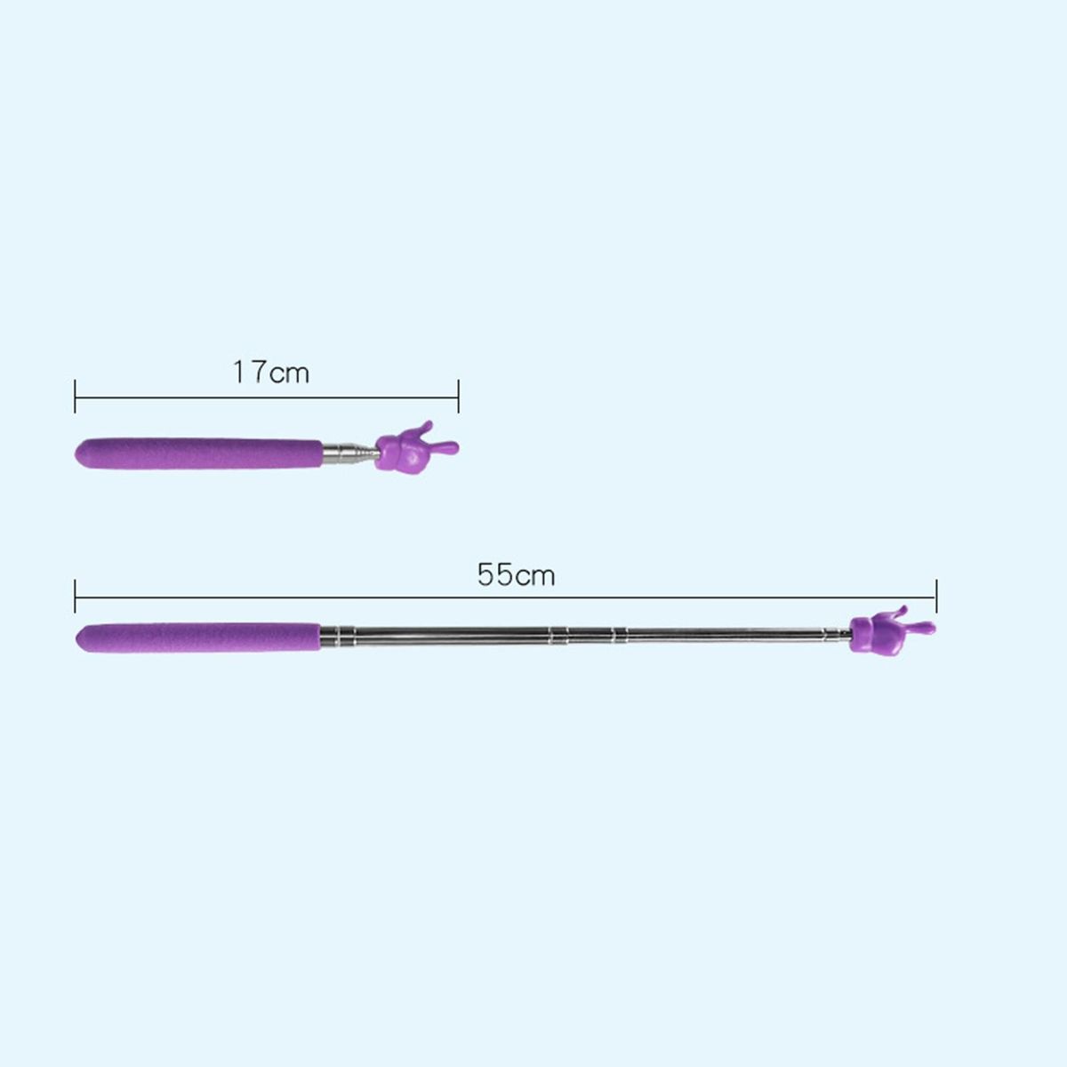 4Pcs Classroom Pointers Telescopic Teachers Pointer Sticks A