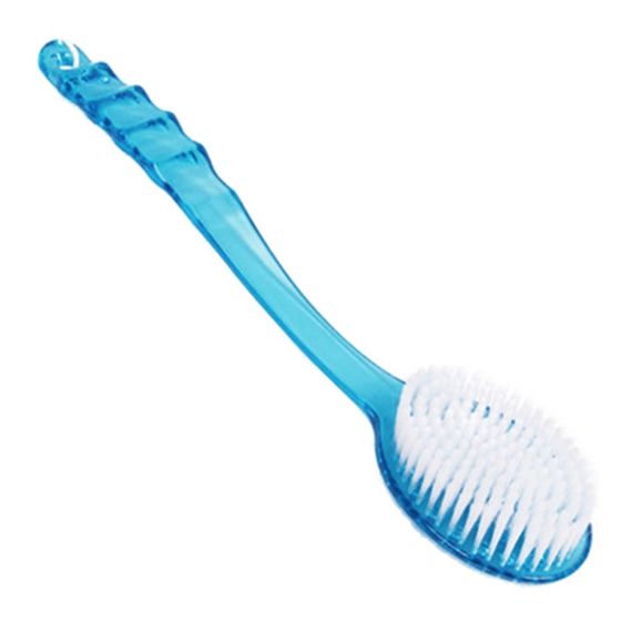 Long Handled Plastic Body Bath Shower Back Brush Skin