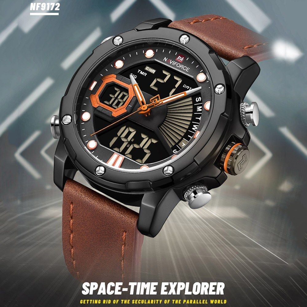 Men Watch Business Multifuntional Waterproof Watches Quartz