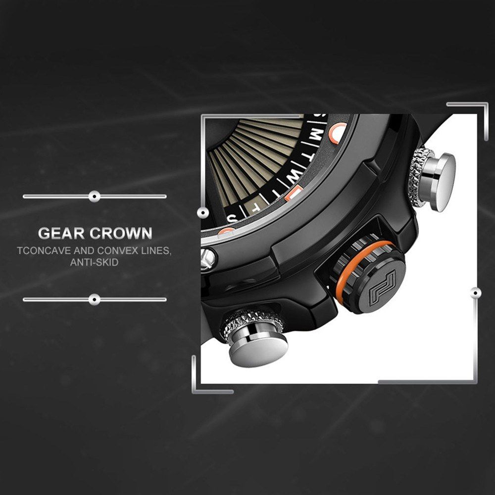 Men Watch Business Multifuntional Waterproof Watches Quartz