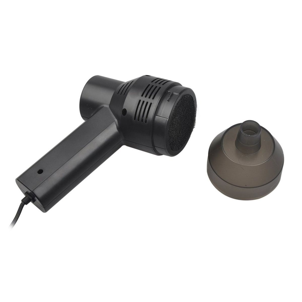 OR Portable USB Vacuum Cleaner Camera Dust Blower For Pet Laptop Keyboard-black