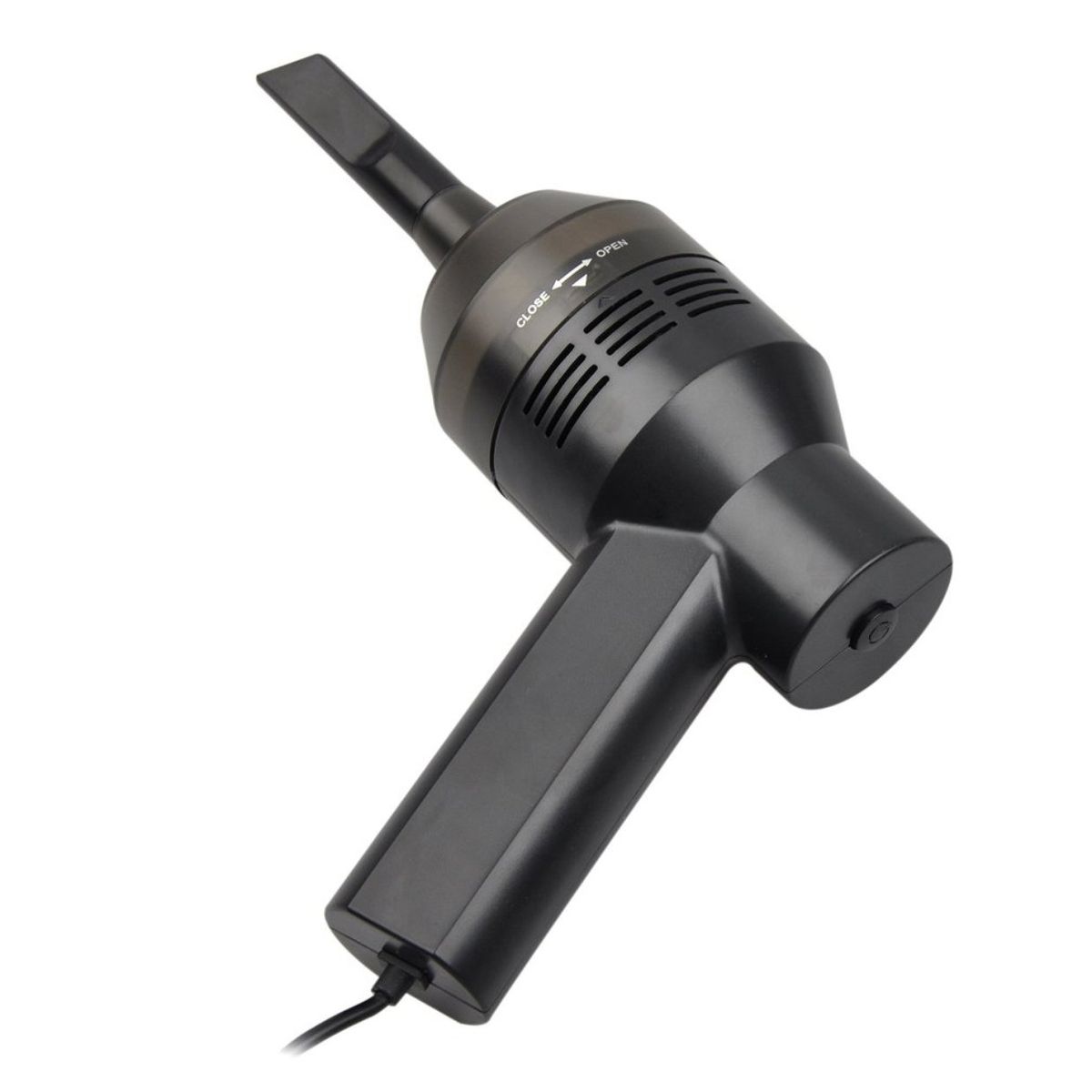 OR Portable USB Vacuum Cleaner Camera Dust Blower For Pet Laptop Keyboard-black