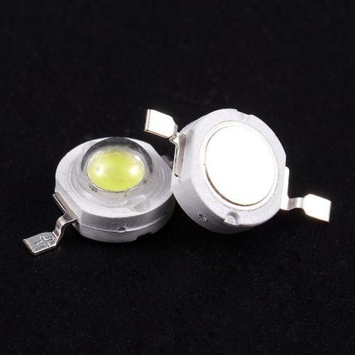 20 Pcs High Power 2 Pin 3W White LED Bead Emitters