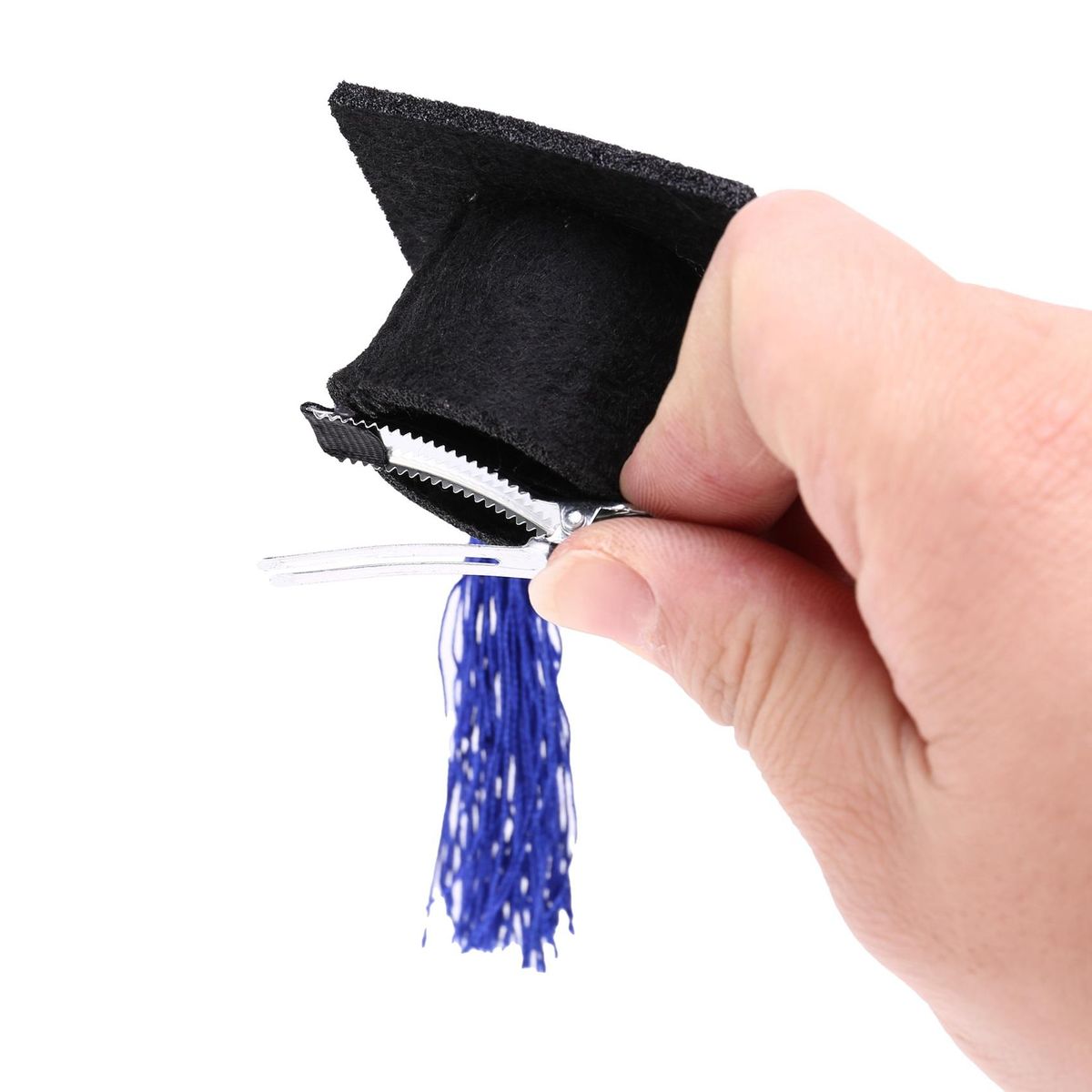 1 Pcs Graduation Hat Hair Clip Mini Doctoral Cap Hair Clip