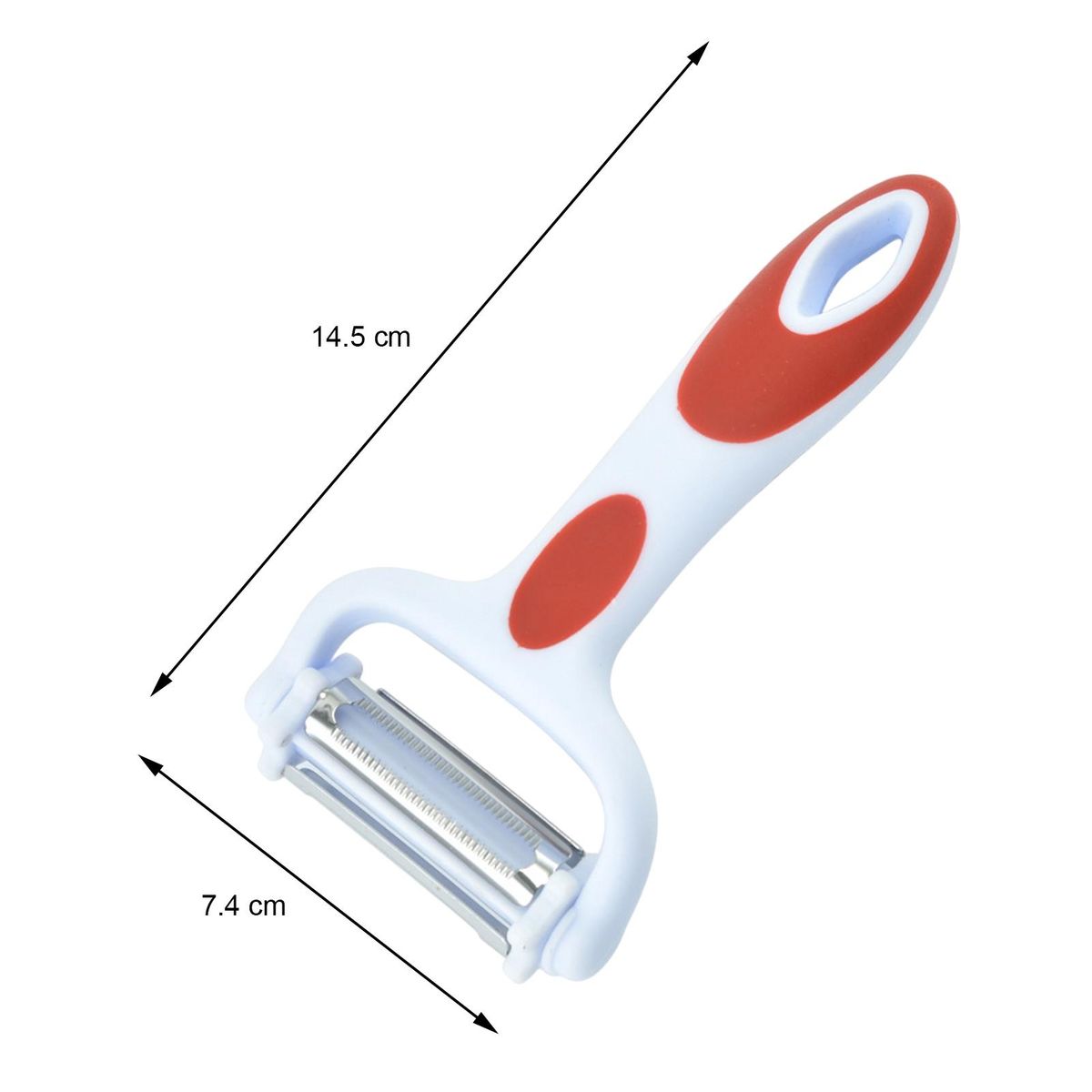Vegetable Peeler Cucumber Potato Peel Remover Julienne Peeler Red
