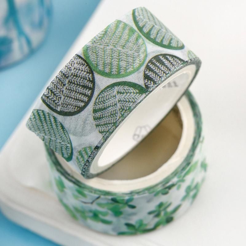 10Pcs/Set Decorative Kawaii Washi Tape Set Japanese Paper Stickers Japanese Stationery Scrapbooking Supply F