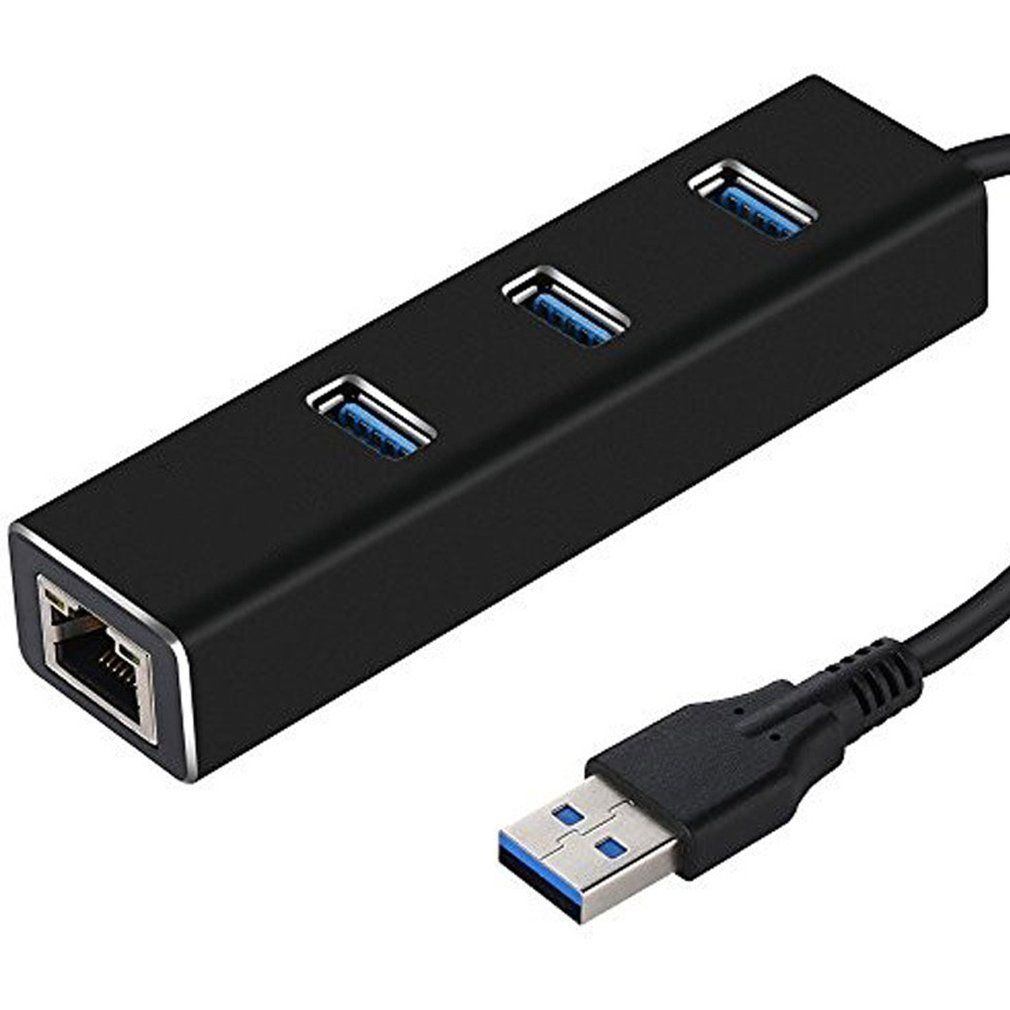 USB Gigabit Ethernet Adapter 3 Ports USB 3.0 HUB USB To