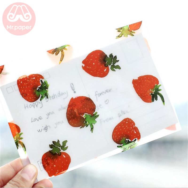Mr Paper 3pcs/lot 8 Designs Sulfate Paper Envelope