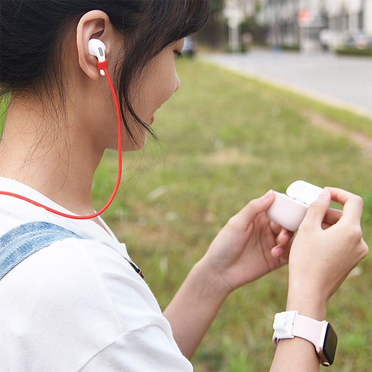 3 In 1 Silicone Earphone Case For AirPods Pro