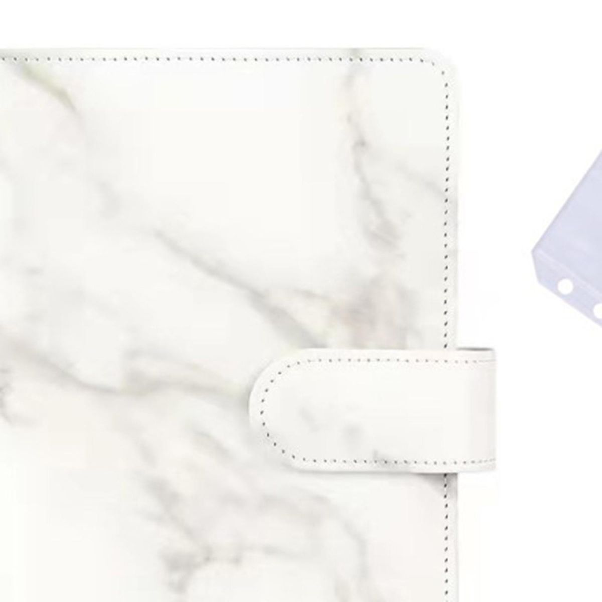 A6 Notebook Binder With Sticker Labels With Expense Budget