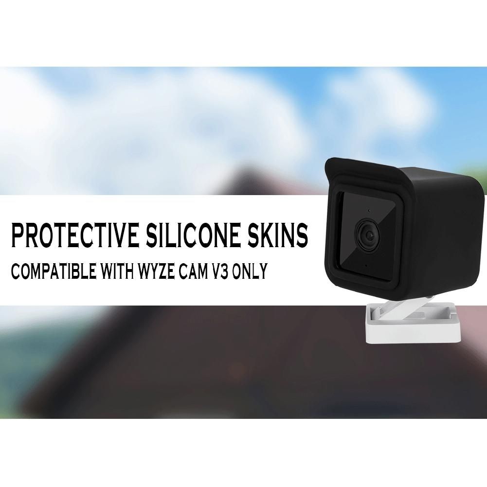 Silicone Skin Camera Case for Cam V3Indoor Outdoor Dust-Proof Protective Cover Case for Cam V3 Accessories