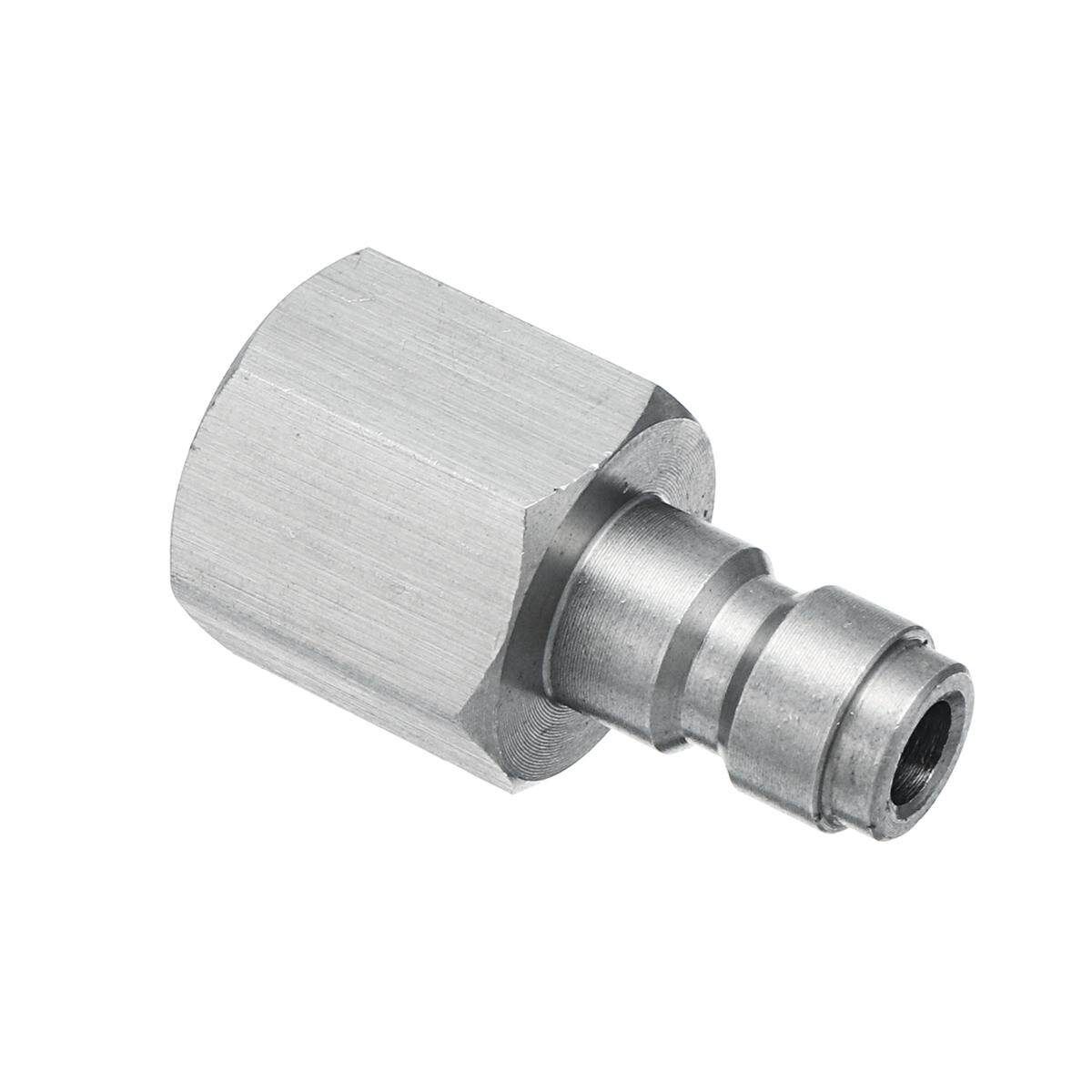 Stainless Steel 1/8BSPP Male Plug Quick Disconnect Release Coupler For Air G Un Filling