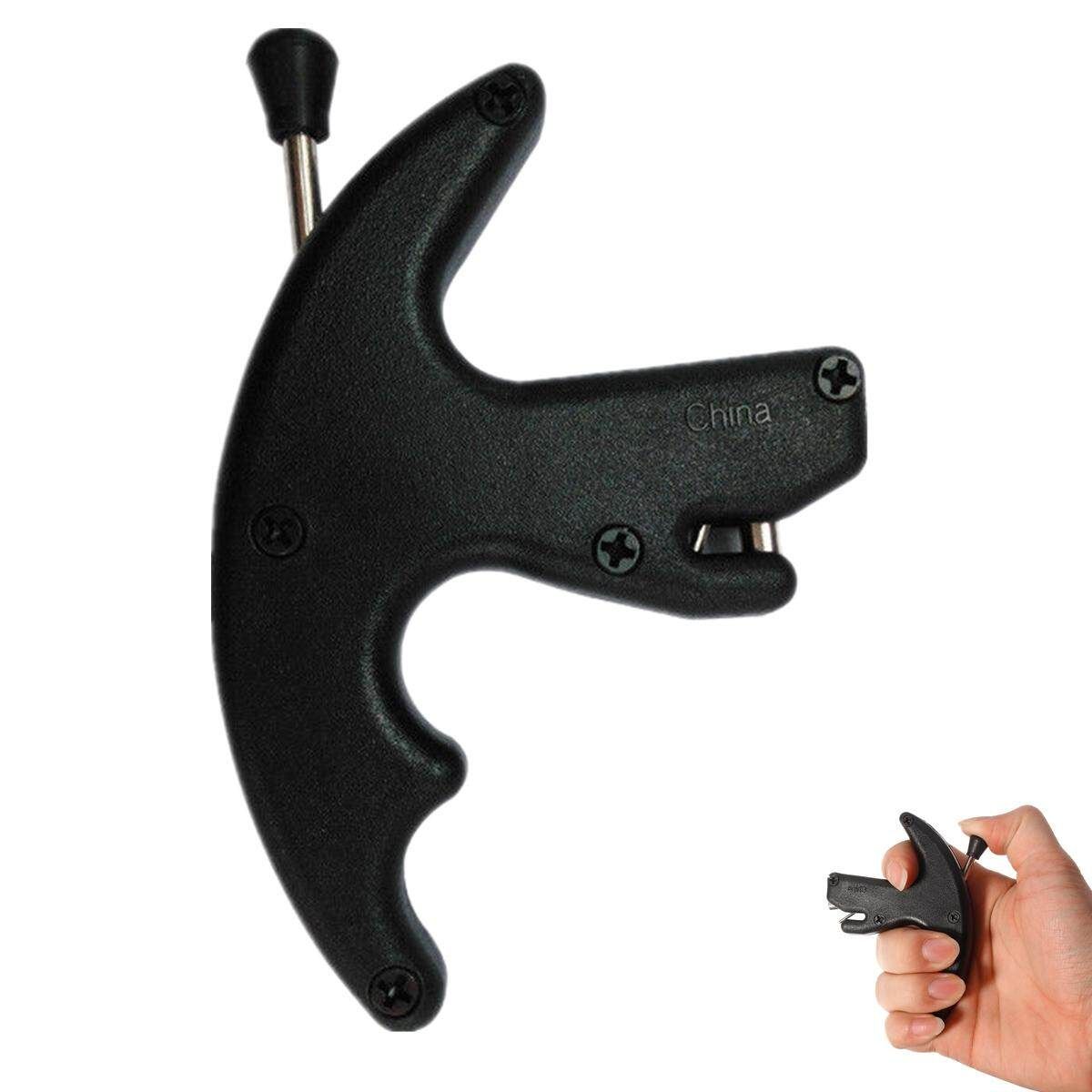 Release Aid Black For Compound Recurve Bow Thumb Trigger Hunting