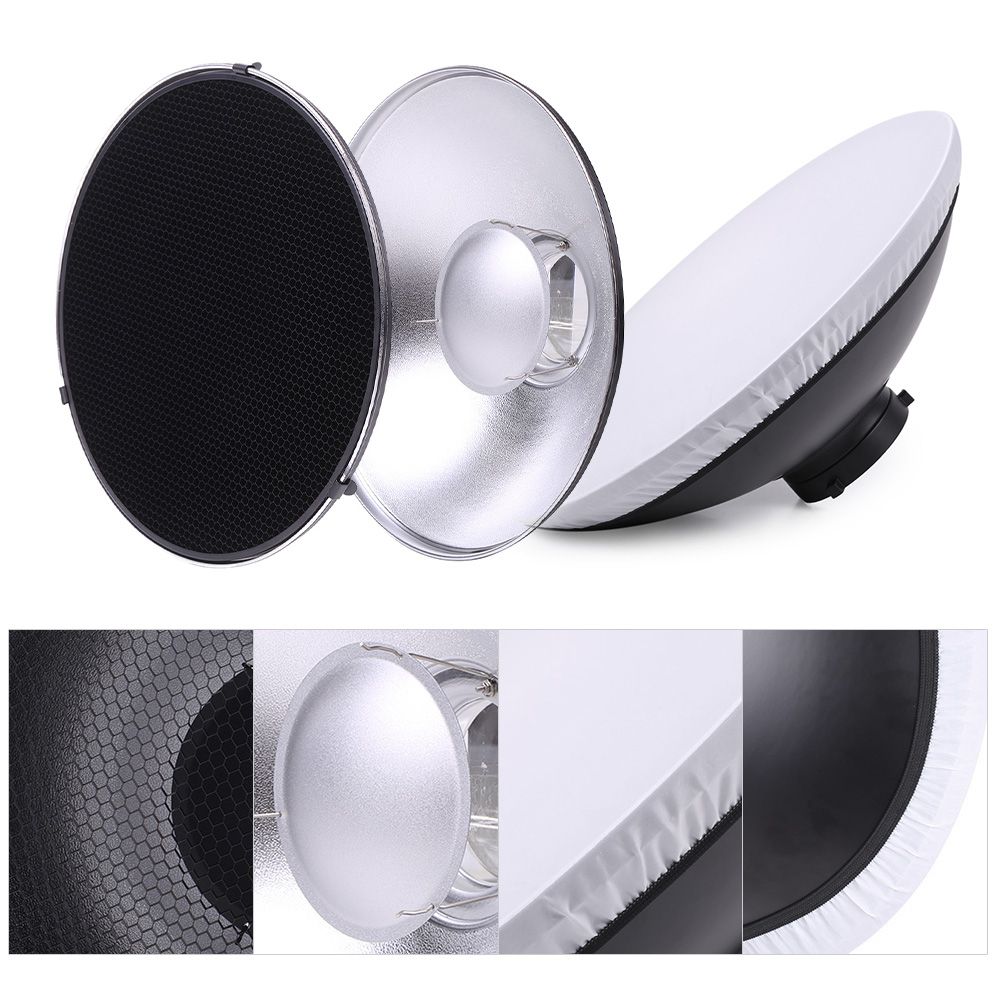 Studio Photography 41cm/16 Inch Speedlite Strobe Lighting