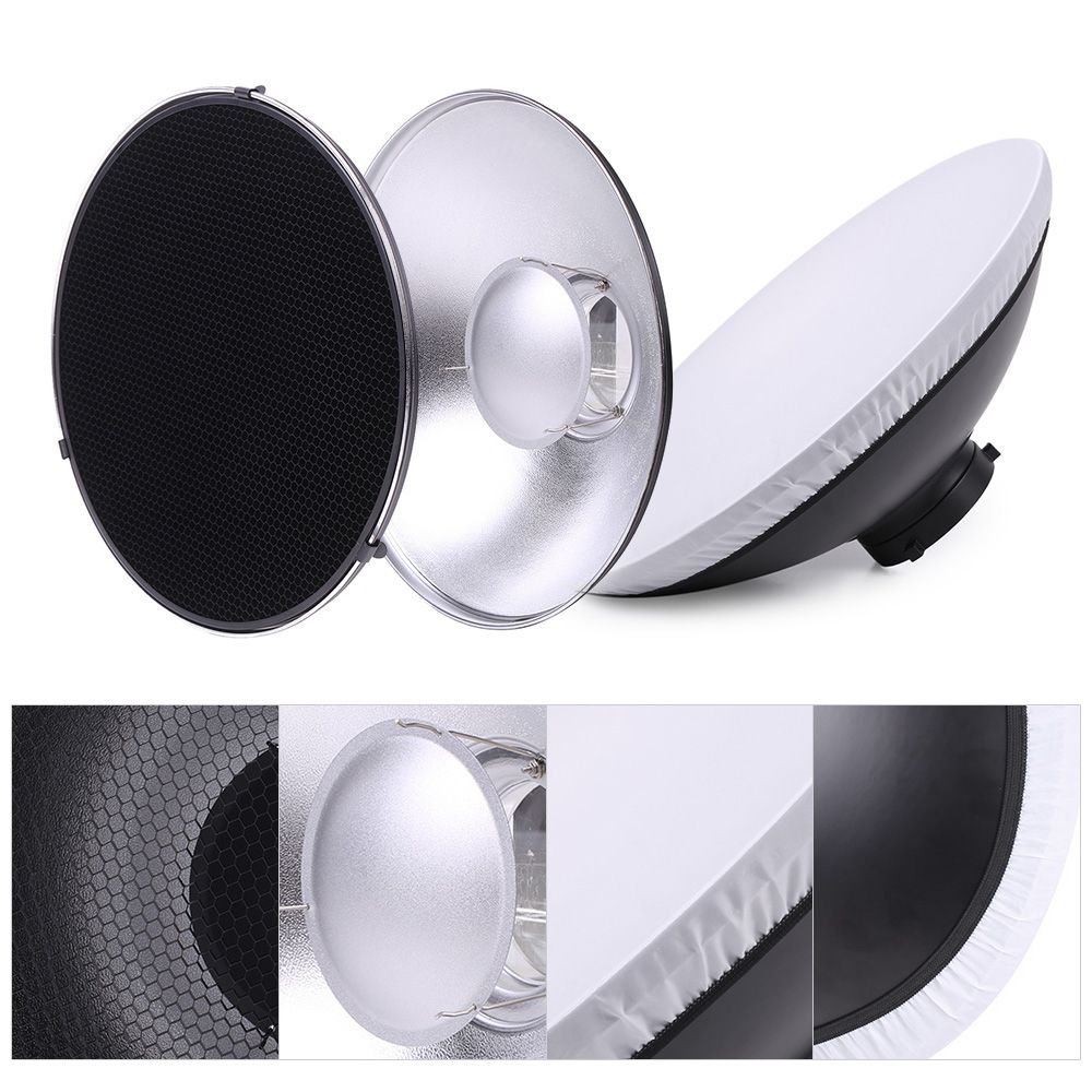 Studio Photography 41cm/16 Inch Speedlite Strobe Lighting