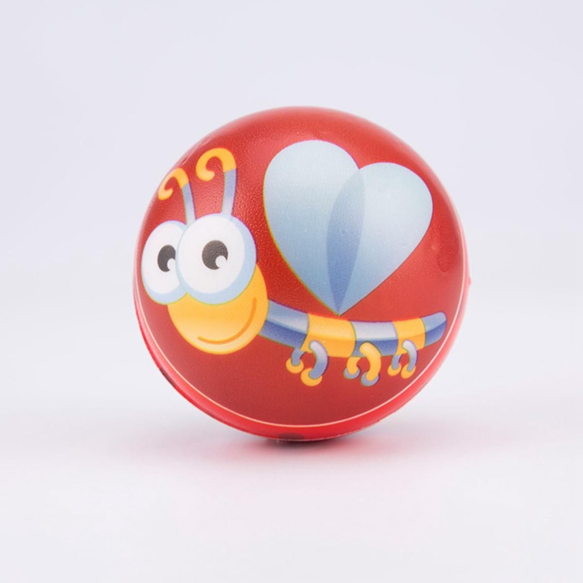 12 Pcs 6.3Cm Cartoon Insect Foam Ball Squeeze Stress