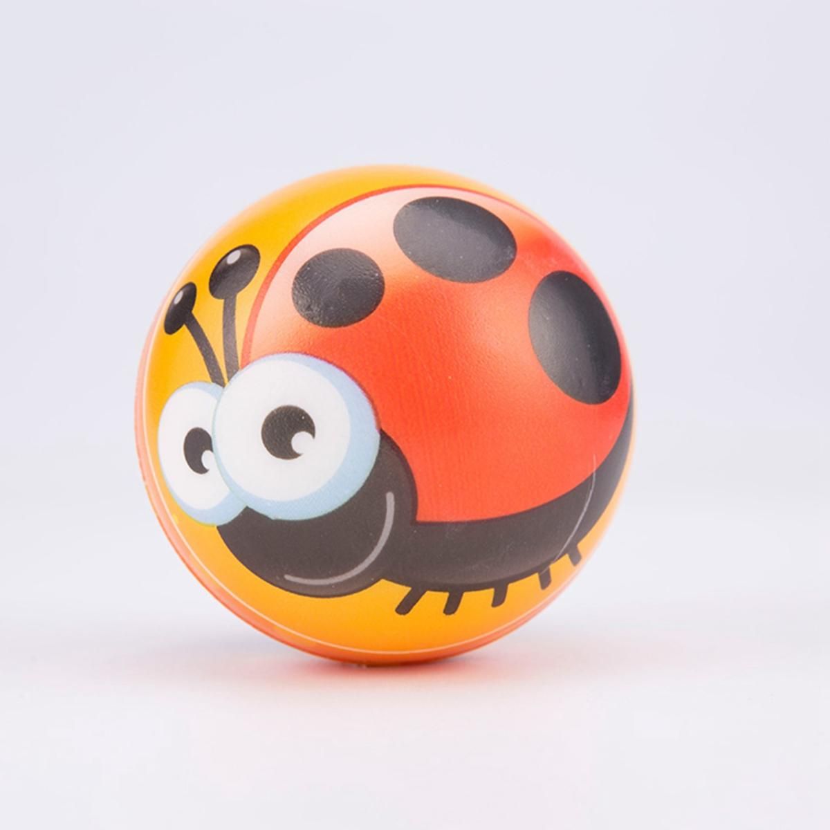 12 Pcs 6.3Cm Cartoon Insect Foam Ball Squeeze Stress