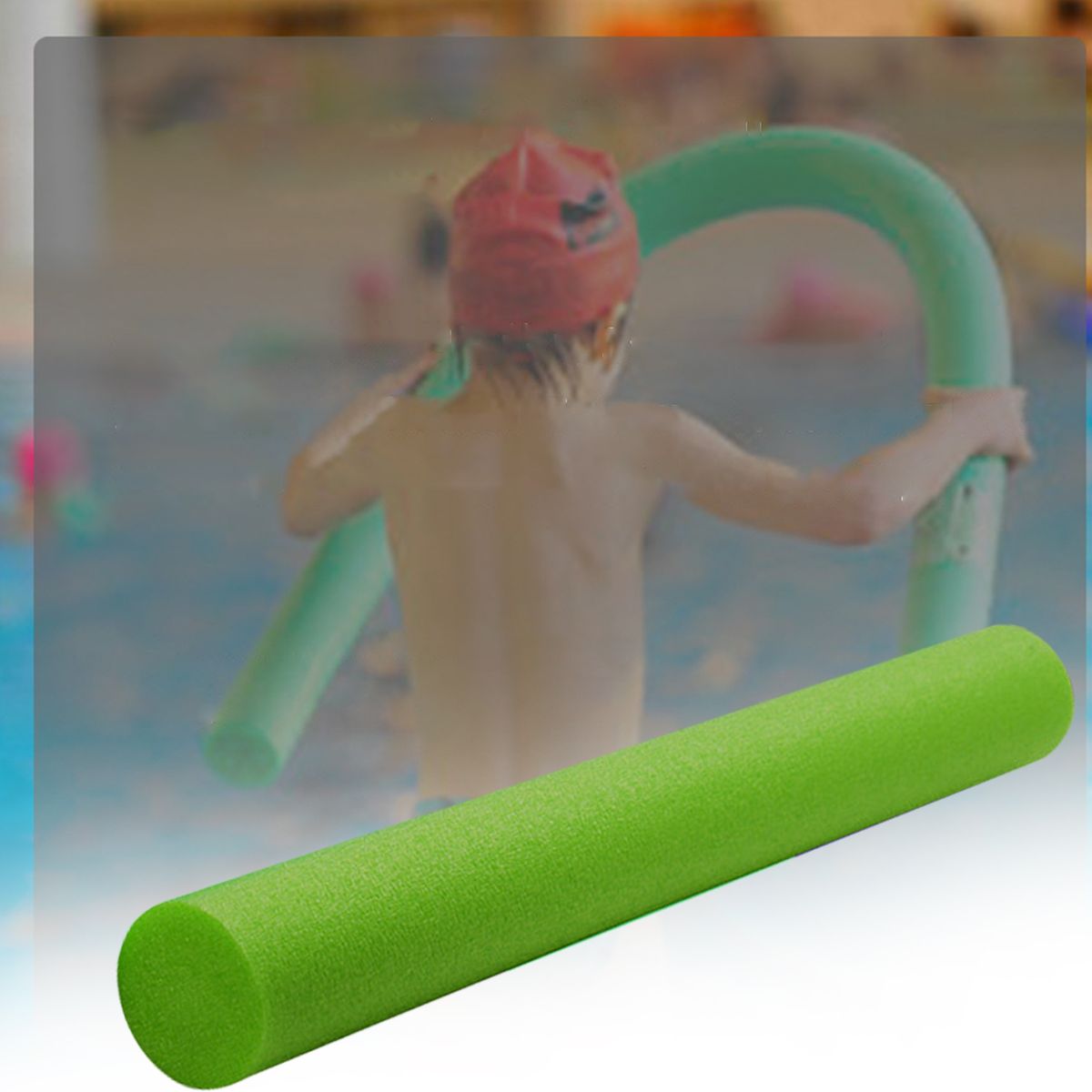 Floating Stick Swimming Float Stick Noodle Pool Green