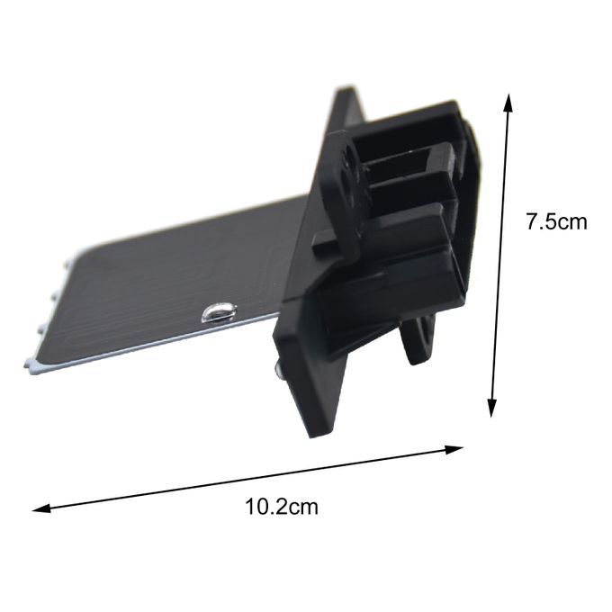 Blower Resistor Easy Installation Durable ABS Car-Black