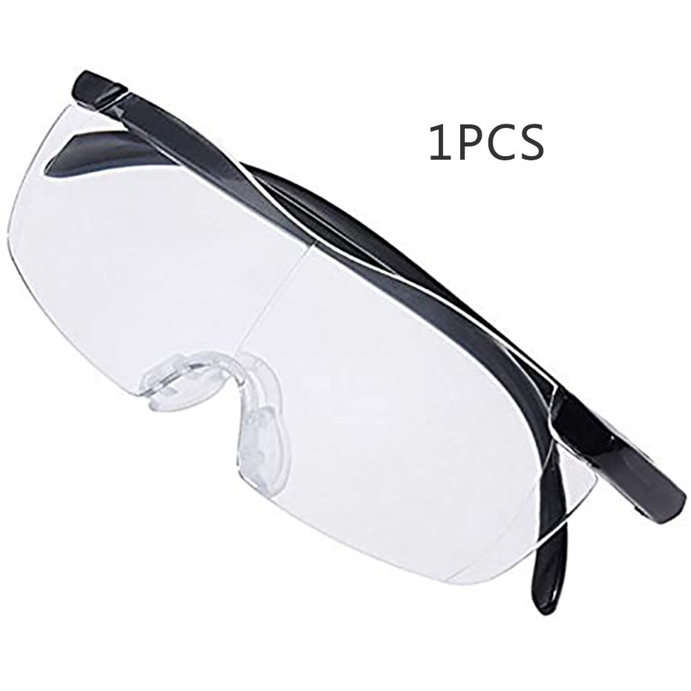 1pc Mighty Sight Glasses Reading Vision Tv 250 Degree Portable Parents Gift Newspaper Presbyopic Old People Frame Women Comfy 1pc