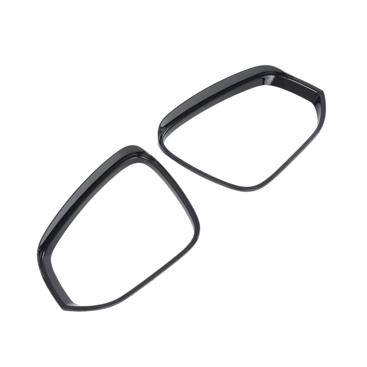 1Pair Car Rearview Mirror Rain Eyebrow Frame for Toyota Corolla CROSS 2022 2023 Side Mirror Rain Brow Decoration Cover