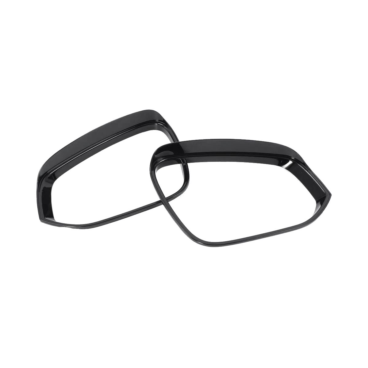 1Pair Car Rearview Mirror Rain Eyebrow Frame for Toyota Corolla CROSS 2022 2023 Side Mirror Rain Brow Decoration Cover