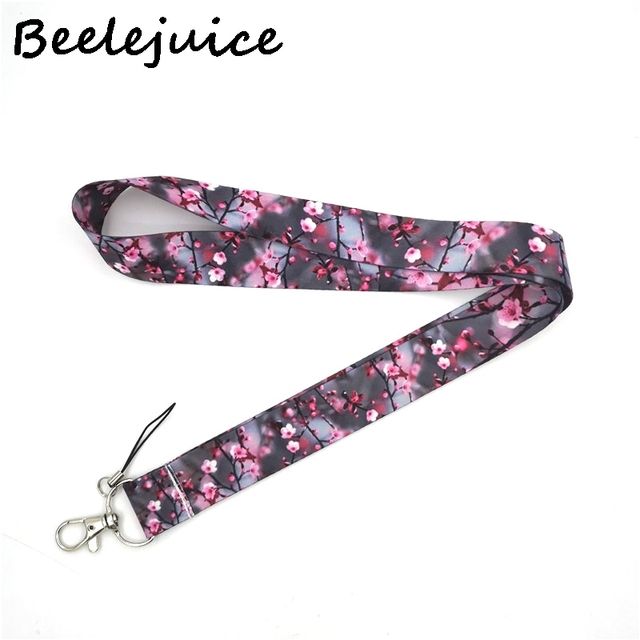 Plum Blossom Tree Flowers Card Holder Women Men Bu