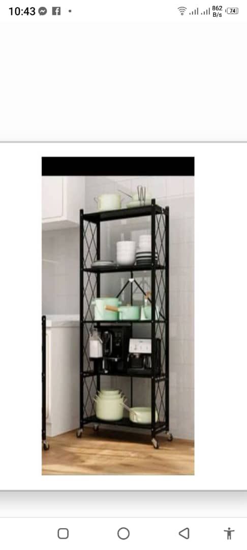 5 Layers Kitchen Shelves