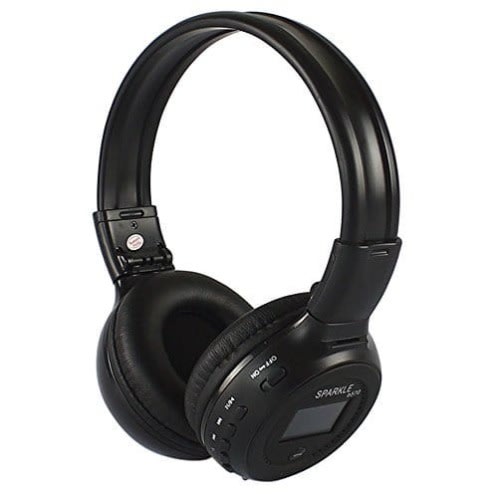 Headphone With Fm & Mp3 Player - N85 - Black