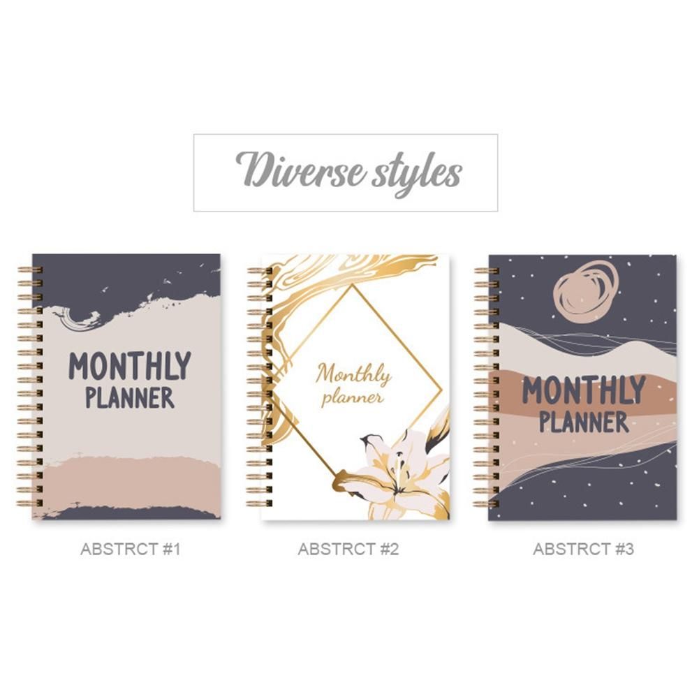 A5 Daily Weekly Planner Agenda Notebook Weekly Goals Habit Schedules Stationery Office School Supplies A