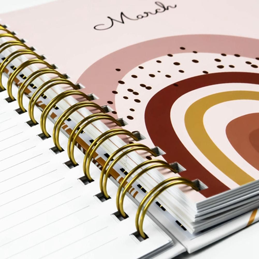 A5 Daily Weekly Planner Agenda Notebook Weekly Goals Habit Schedules Stationery Office School Supplies A