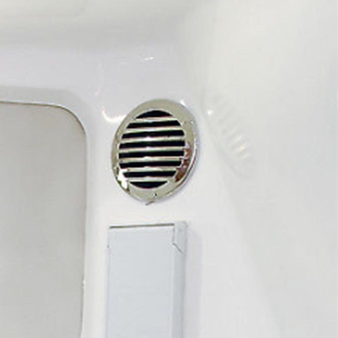 4" RV Marine Boat 316 Stainless Steel Round Air Flow Vent 81933SS-HP