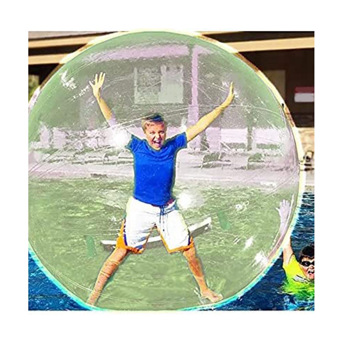 Bubble Ball Toy for Adults Kids, Inflatable Water Ball